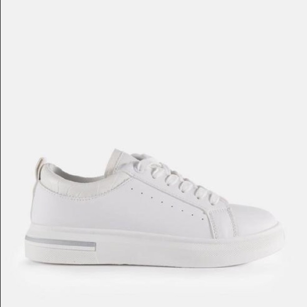 White sneakers